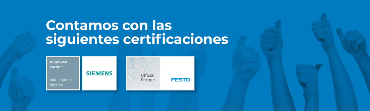 Contamos con varias certificaciones