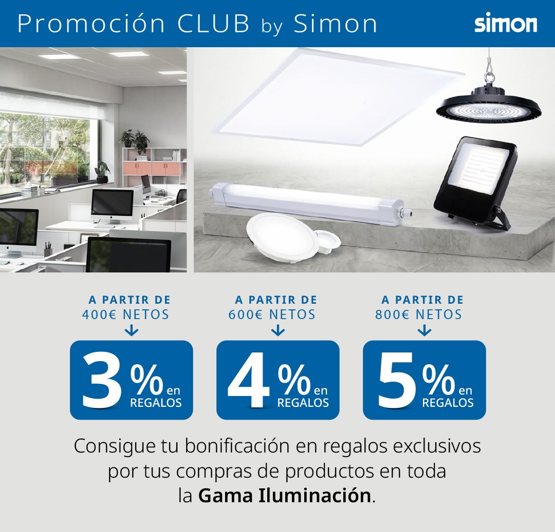 Consigue regalos exclusivos con la promoción CLUB by Simon