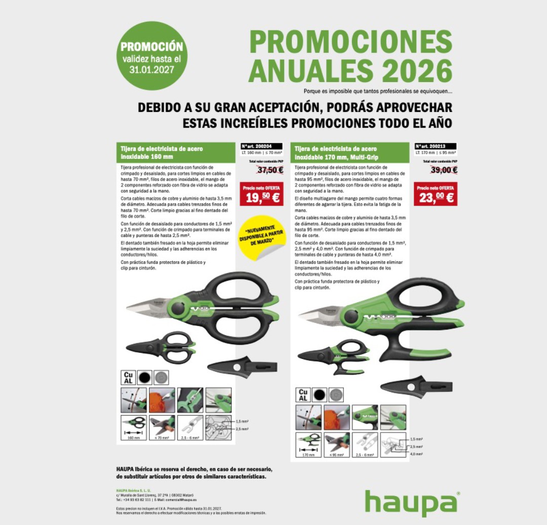 ¡Promo Anual Haupa!